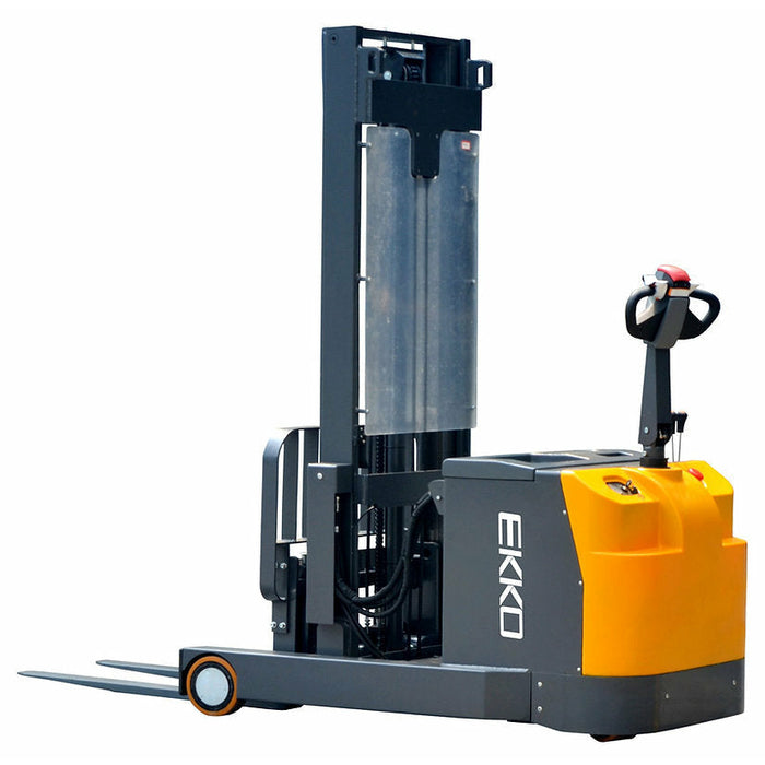 EKKO Moving Mast Walkie Reach Truck 3300lbs. Cap., 138" Height - EH15T