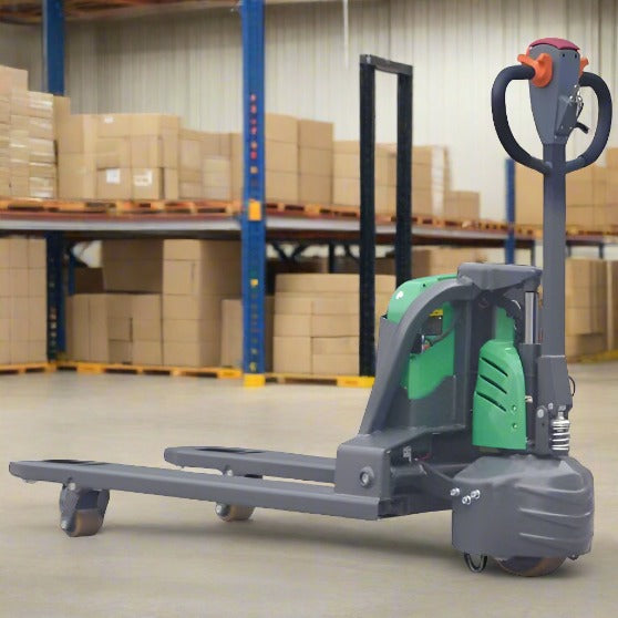 EKKO Lithium Semi Electric Walkie Pallet Truck with 3300 lb Load Capacity - EP15SLi