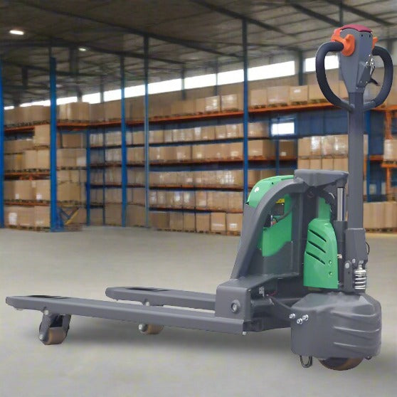 EKKO Lithium Semi Electric Walkie Pallet Truck with 4000 lb Load Capacity - EP18SLi