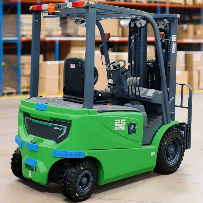 EKKO 4 Wheel Electric Forklift, 5000 lbs Cap., 189" Lift Ht - EK25G-LI