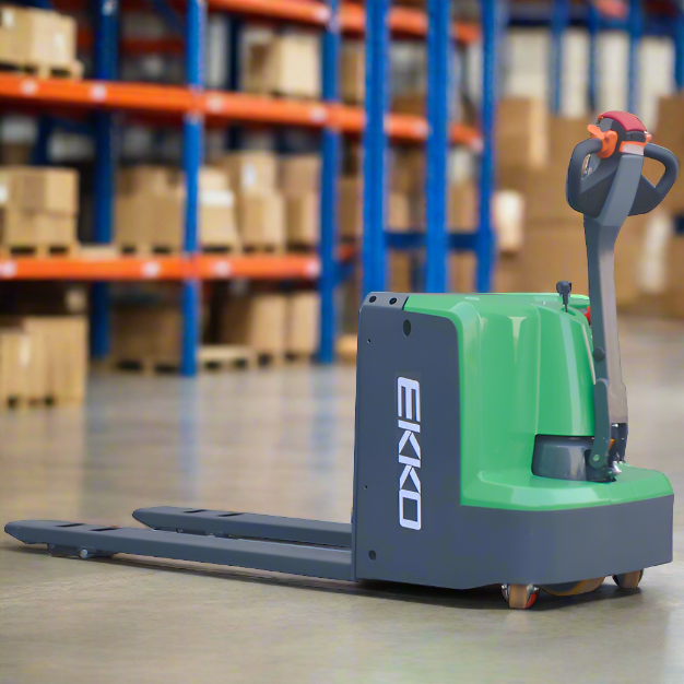 EKKO Curtis Controller Lithium Electric Walkie Pallet Truck with 4000 lb Load Capacity - EP18Li