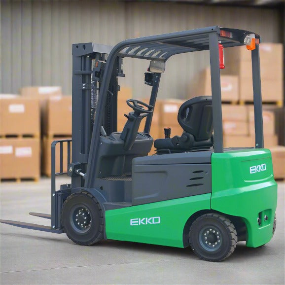 EKKO 4 Wheel Electric Forklift, 4500 lb Cap., 189" Lift Height - EK20G-LI