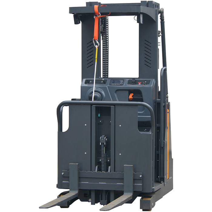 EKKO 42" Fork Electric Mid-Level Order Picker with 177" Lift and 2200 lb Load Capacity - EOP68