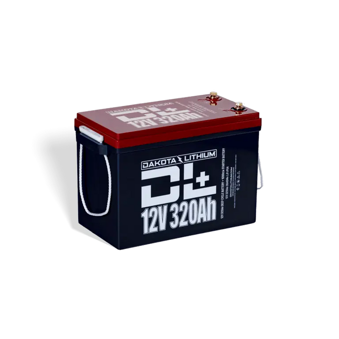 DL+ 12V 320Ah LiFePO4 Dual Purpose Battery