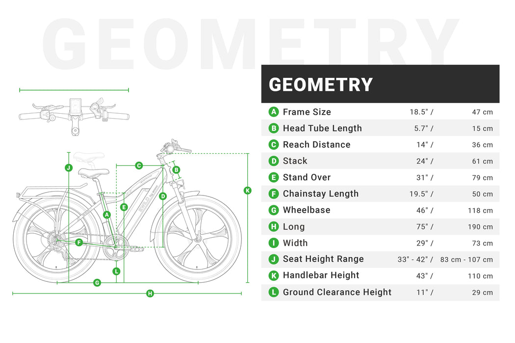 EMMO- E-Wild Pro 2.0 | Fat Tire E-Bike | Top Speed 20 mph