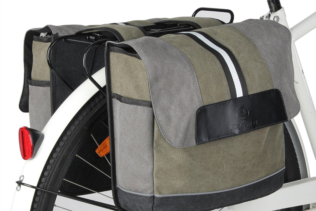 Canvas Bike Pannier Bag