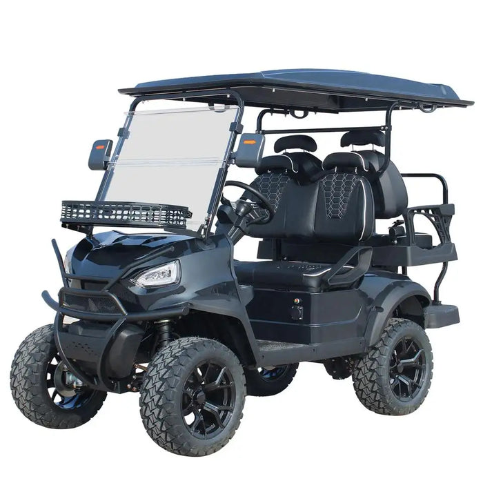 Beemotor 2+2 seats Golf Cart Electric CE Certified Golf Cart Equipped with Tail Caddie