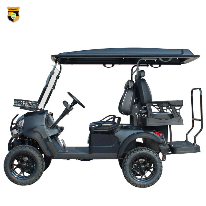 Beemotor 2+2 seats Golf Cart Electric CE Certified Golf Cart Equipped with Tail Caddie