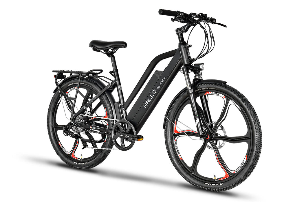 EMMO- Hallo Pro 2.0 | Power-Assist Electric Mountain Bike| Top Speed 20 mph