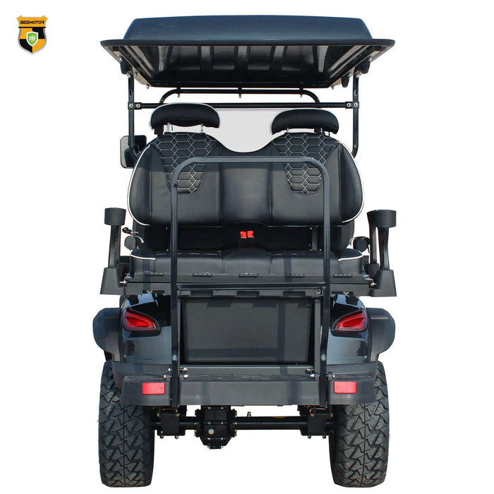 Beemotor 2+2 seats Golf Cart Electric CE Certified Golf Cart Equipped with Tail Caddie