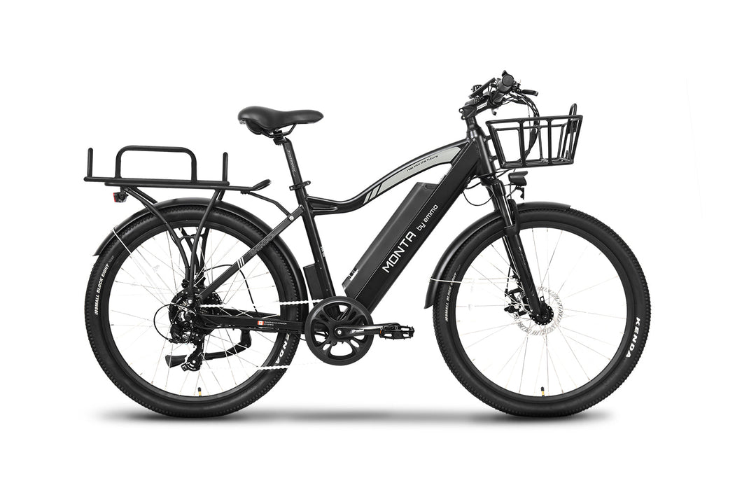 EMMO- Monta C2| Power-Assist Electric Mountain Bike| Top Speed 20 mph