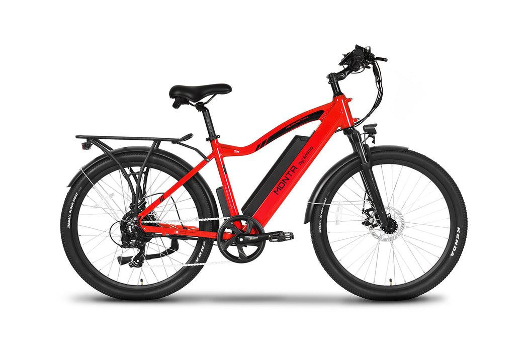 EMMO- Monta C2| Power-Assist Electric Mountain Bike| Top Speed 20 mph