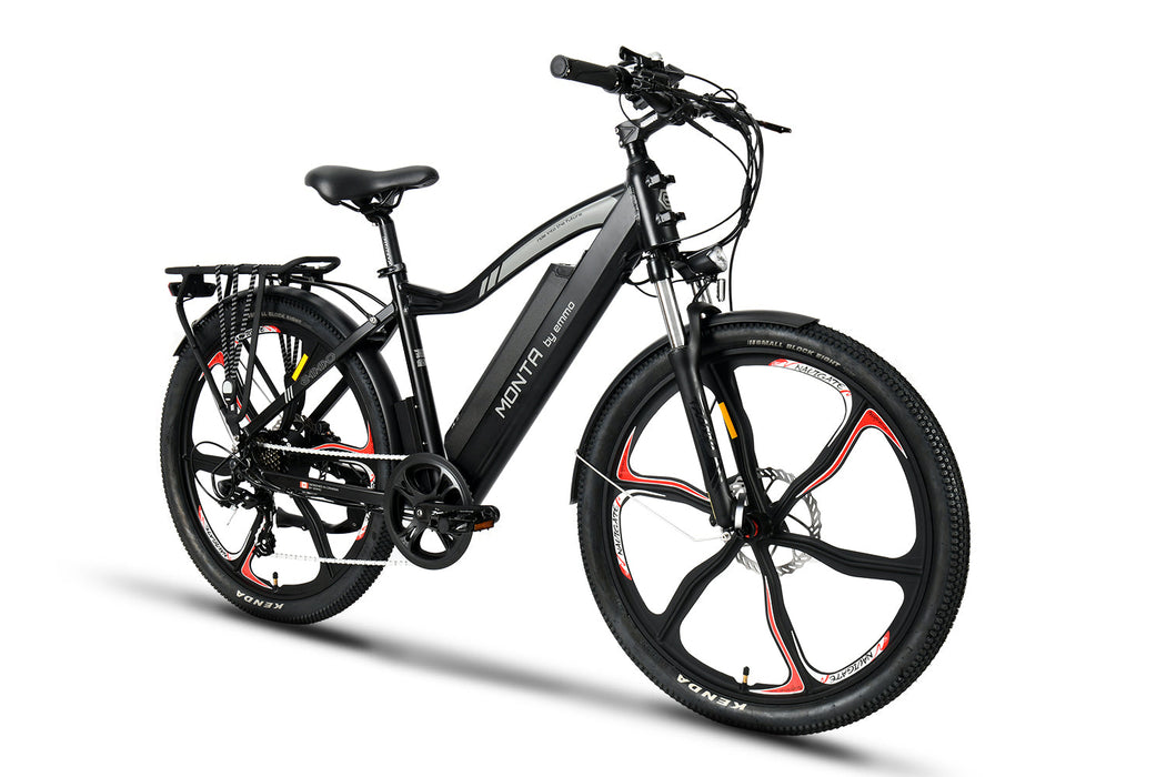 EMMO- Monta Pro 2.0 | Power-Assist Electric Mountain Bike| Top Speed 20 mph