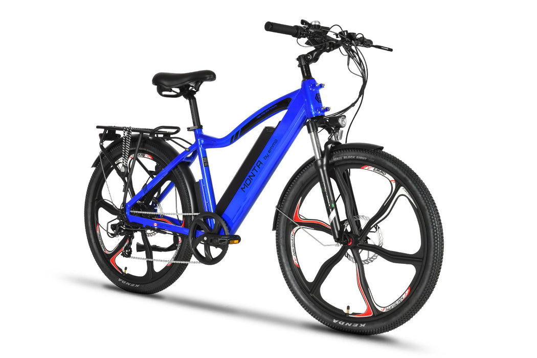 EMMO- Monta Pro 2.0 | Power-Assist Electric Mountain Bike| Top Speed 20 mph