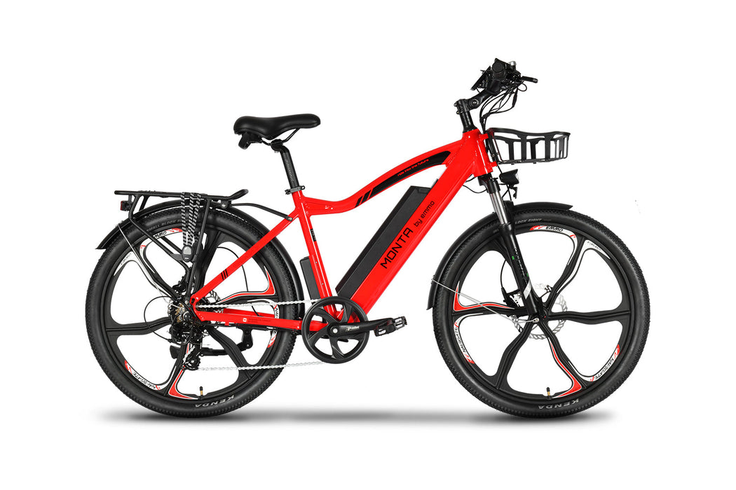 EMMO- Monta Pro 2.0 | Power-Assist Electric Mountain Bike| Top Speed 20 mph