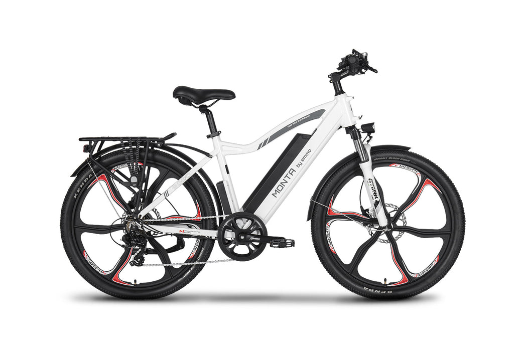 EMMO- Monta Pro 2.0 | Power-Assist Electric Mountain Bike| Top Speed 20 mph