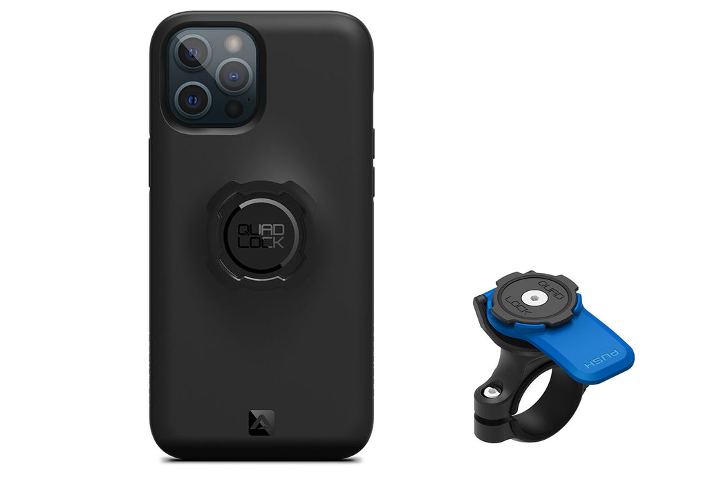 Quad Lock® iPhone Case + Motorcycle Handlebar Mount Combo