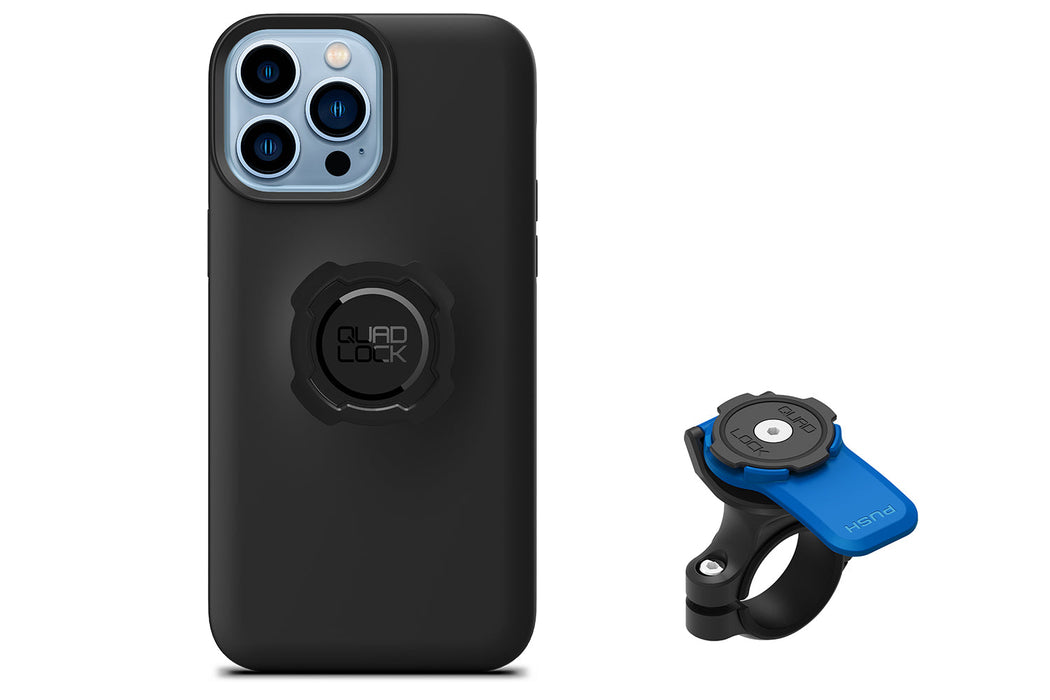 Quad Lock® iPhone Case + Motorcycle Handlebar Mount Combo