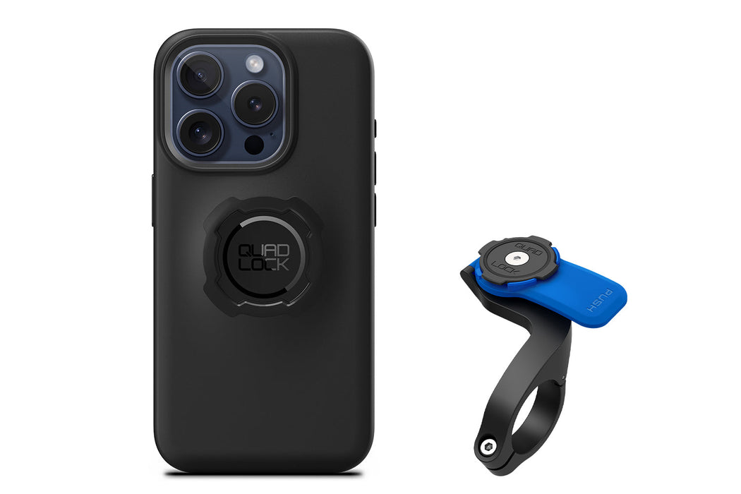 Quad Lock® iPhone Case + Bicycle Handlebar Mount Combo