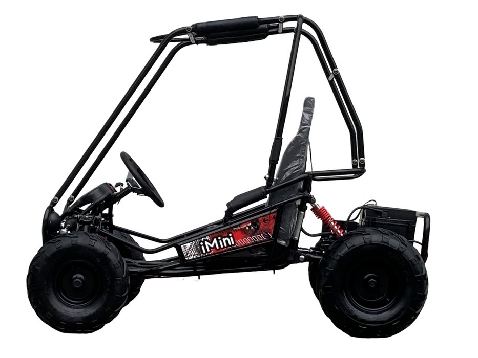 Trailmaster iMini, Kids All Electric go cart, Reverse, 48v, Up to 30 miles on a charge, 2 speed settings